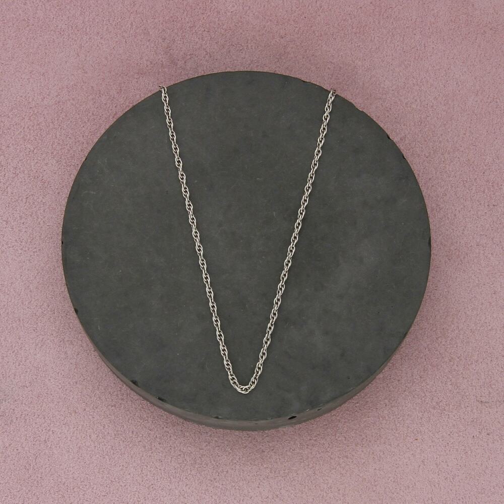 james avery sterling silver light rope chain necklace size 16in